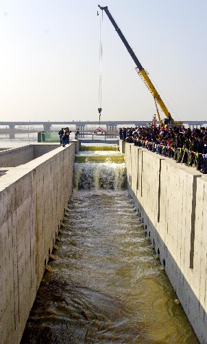 宁夏:建水利工程改善生态环境